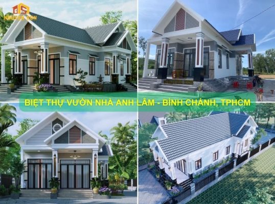 Xây nhà biệt thự vườn trọn gói