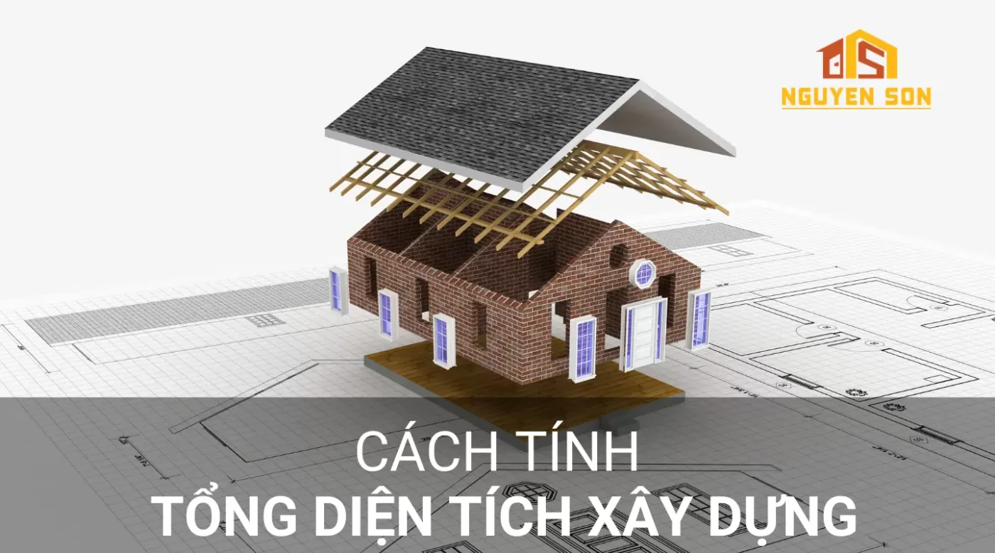 Cách tính tổng diện tích xây dựng