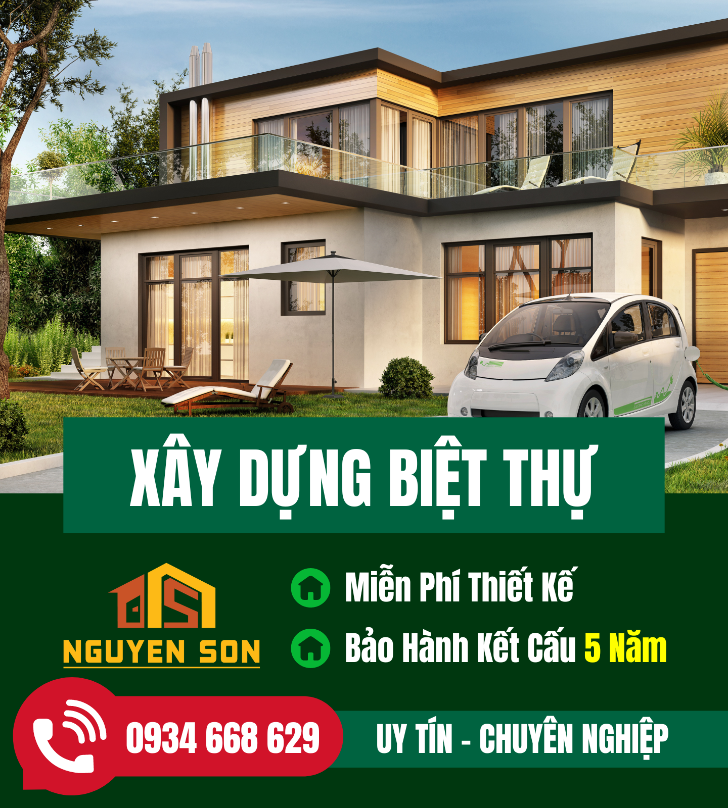 Thi Công Xây Dựng Biệt Thự