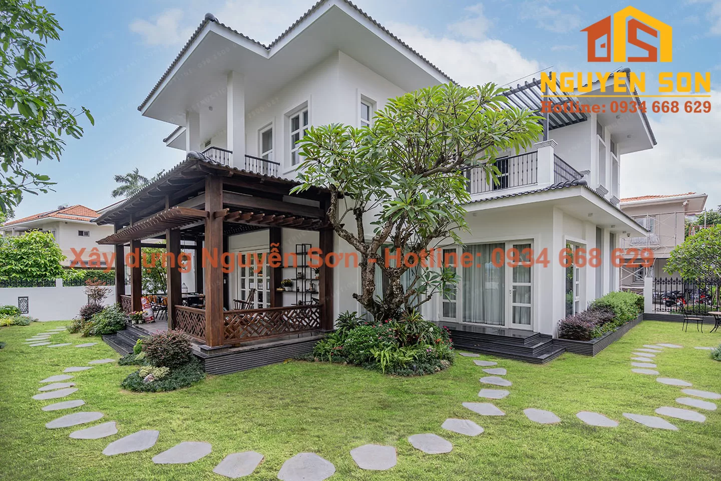 Thi công biệt thự nhà vườn