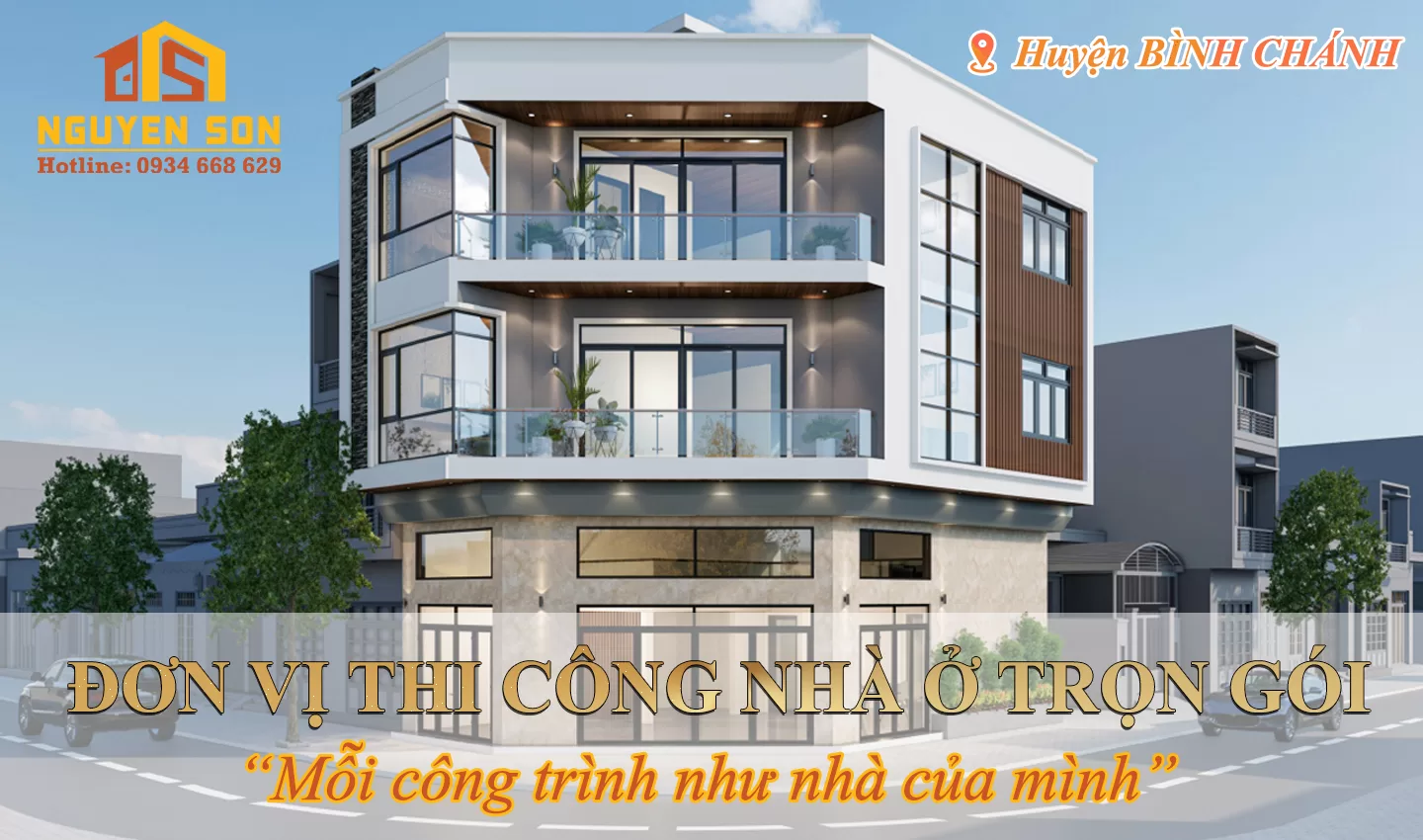 Xây nhà trọn gói Bình Chánh 1 xay nha tron goi huyen binh chanh xaydungnguyenson 1 jpg