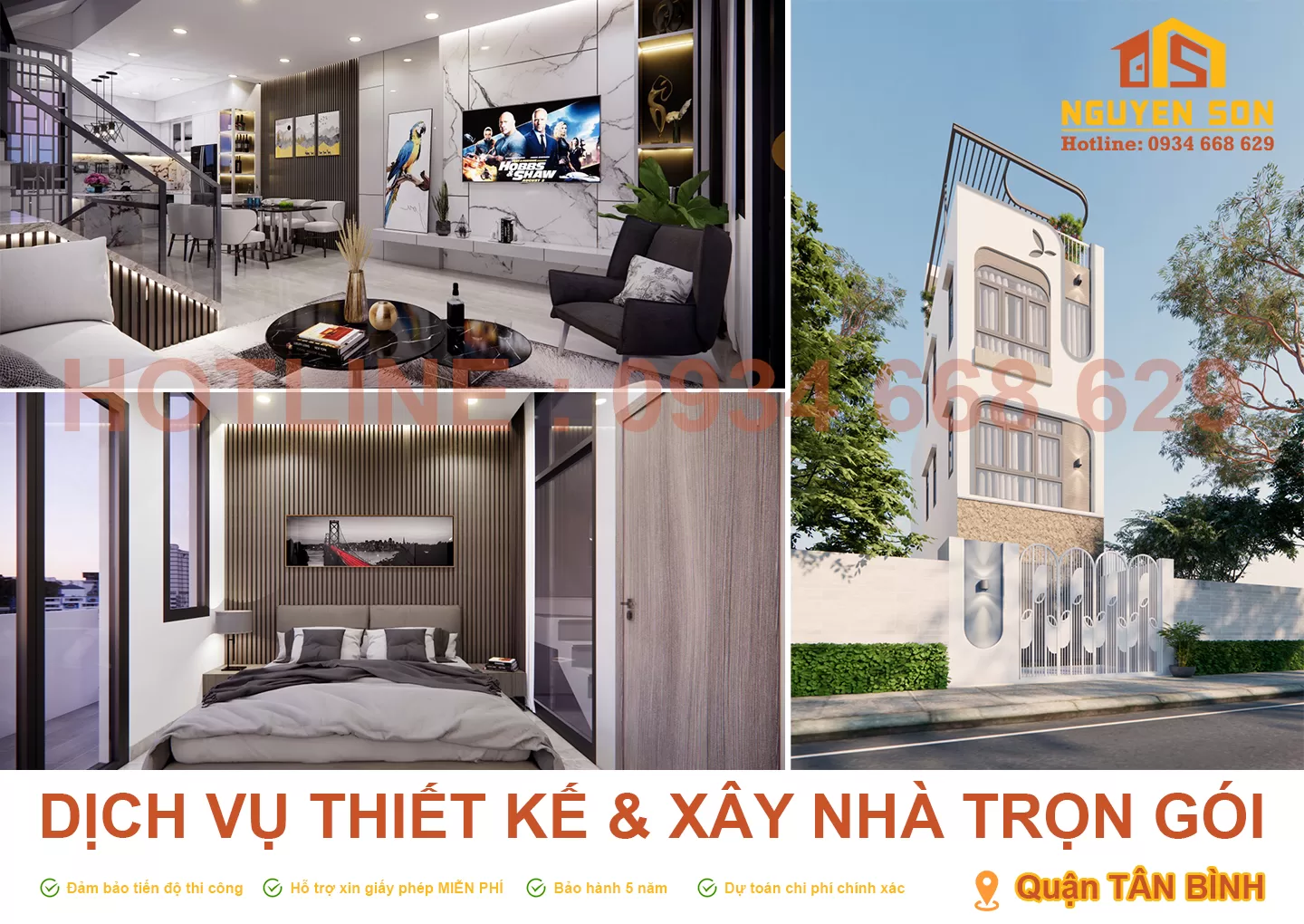 xây nhà trọn gói tân bình