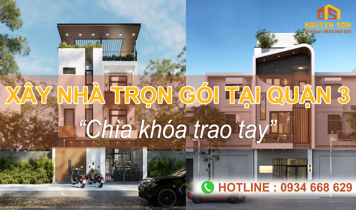 xây nhà trọn gói quận 3